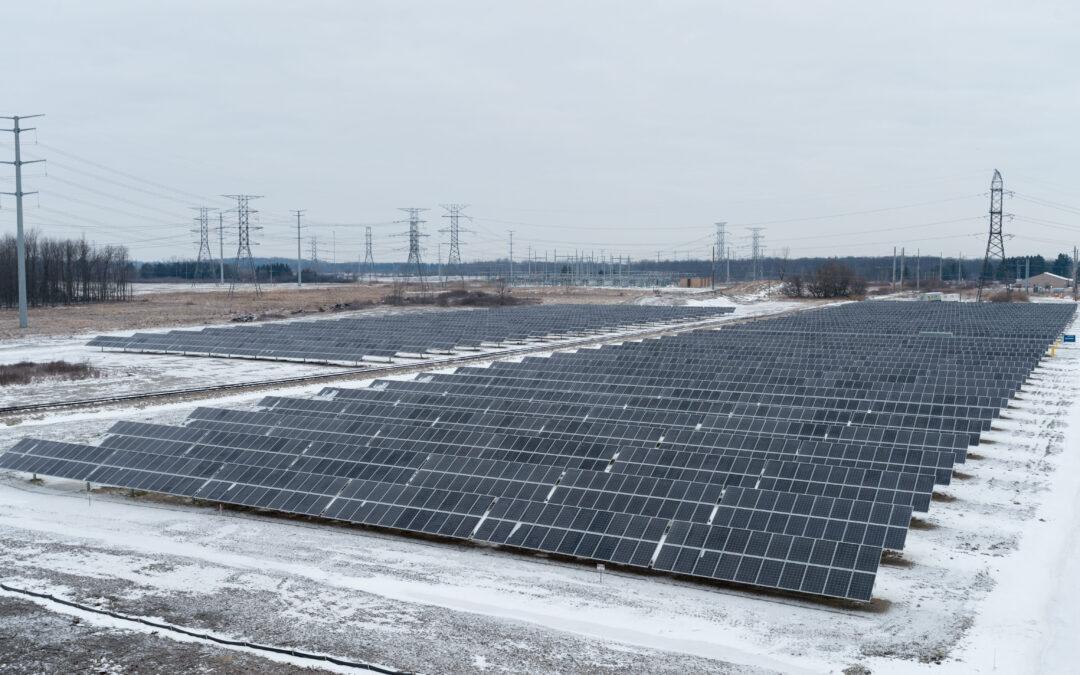 Did you know… solar panels produce power all year, even in snow?