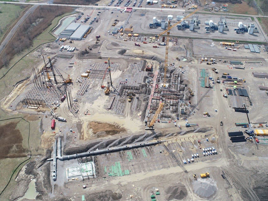 Construction underway at Blue Water Energy Center