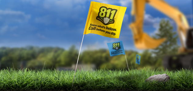 On 811 Day and every day, safe digging starts with MISS DIG