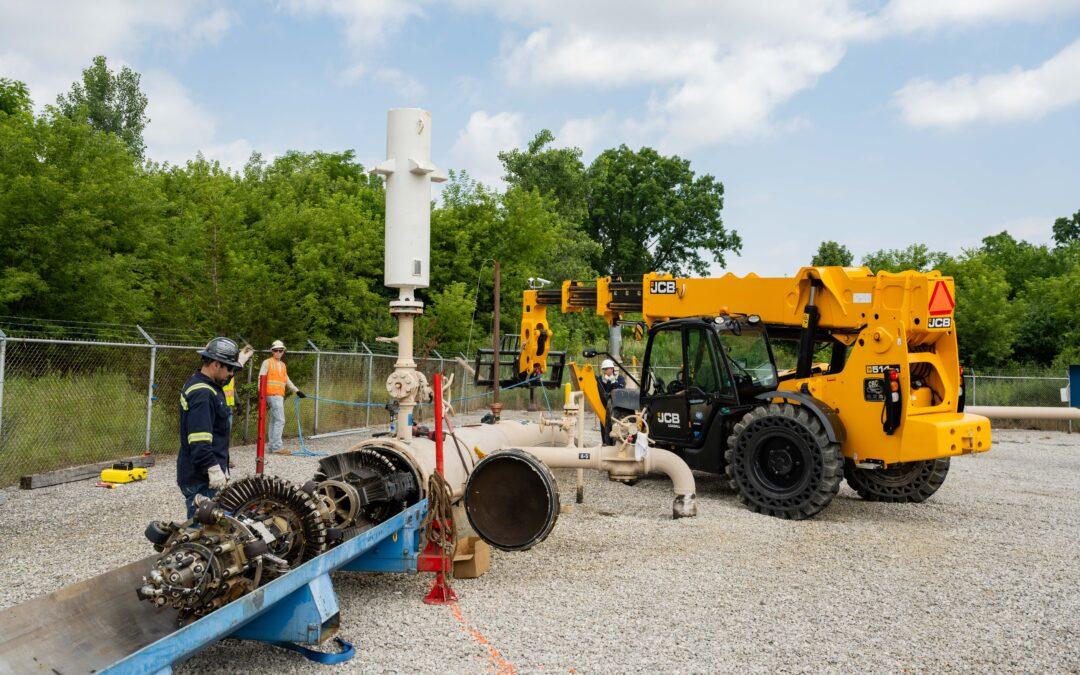 Improving natural gas service with “Pigs in a Pipeline”