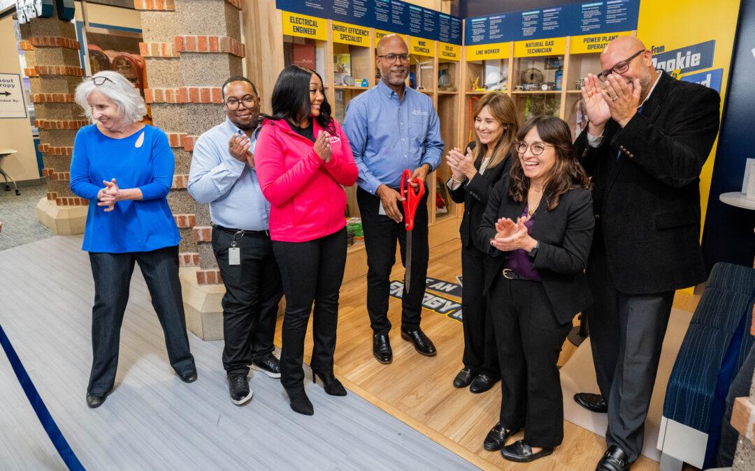 Newly unveiled “Energy MVP” exhibit shares future proof energy careers with area youth