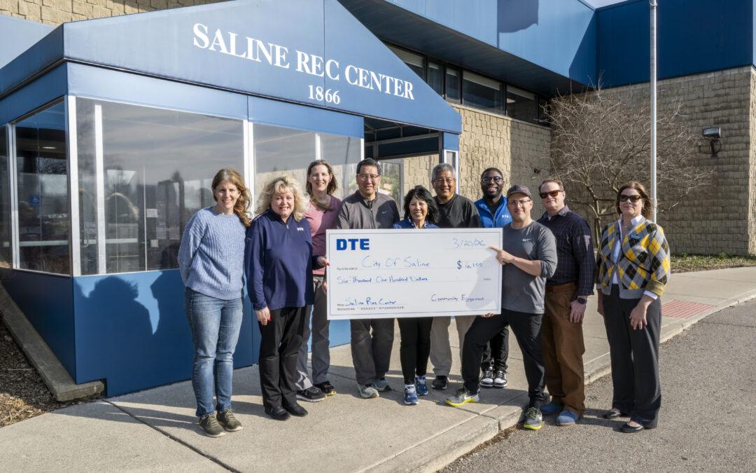 DTE Helps Saline Community Reach the Finish Line on Fundraising Goal