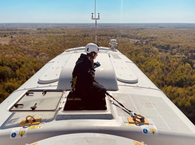 DTE wind technician featured in skilled trades documentary