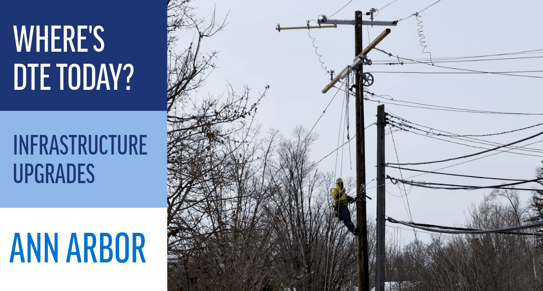 New pole wires help to improve reliability in northwest Ann Arbor