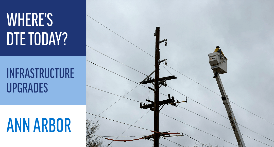 Powering up new poles for better Ann Arbor reliability