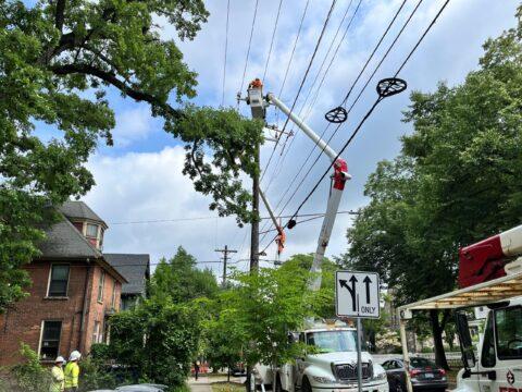 Overhead/underground work part of major Ann Arbor conversion project