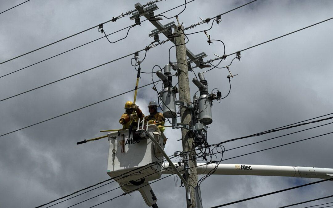 Rebuilding the electric grid