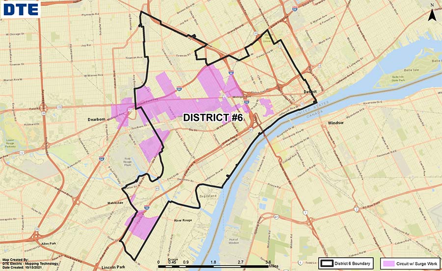Detroit District 6 Map Detroit District 6 Map