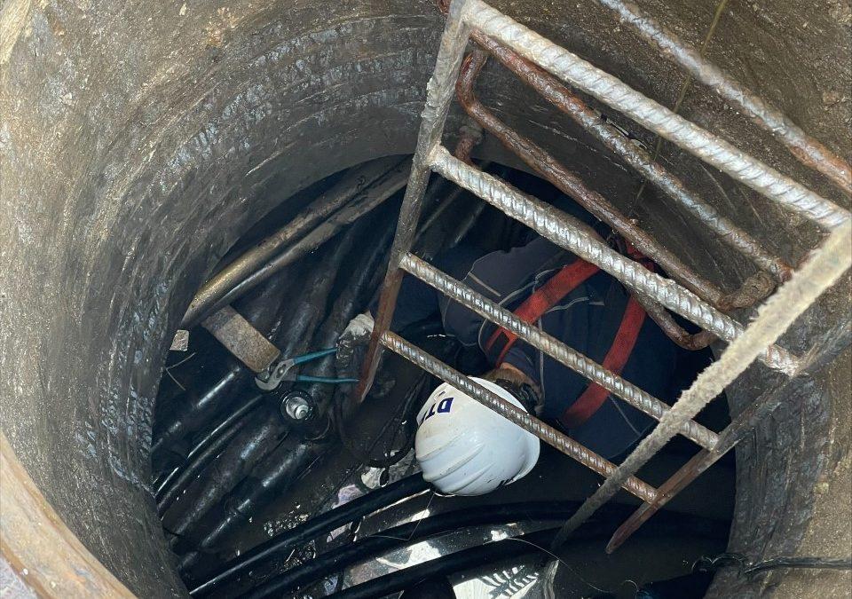2/11 – Underground crews fix equipment in Farmington Hills