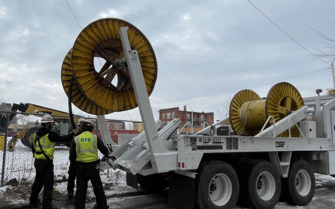 DTE crew continues upgrading underground systems in Detroit to maintain power reliability