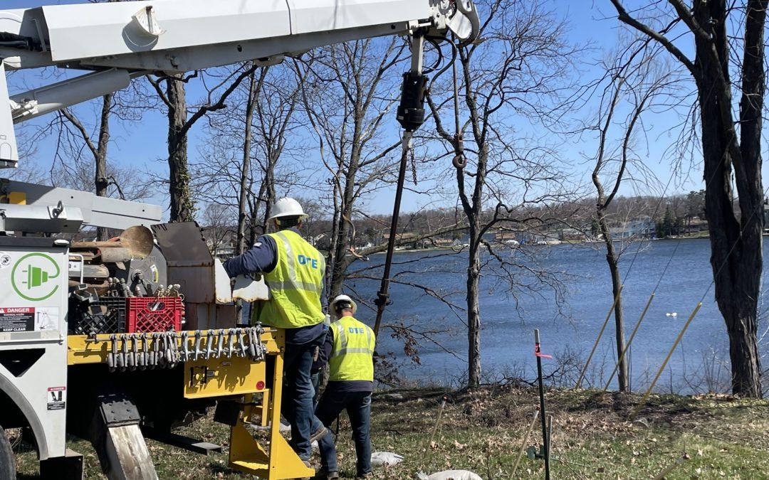 DTE  crews improve the grid in White Lake