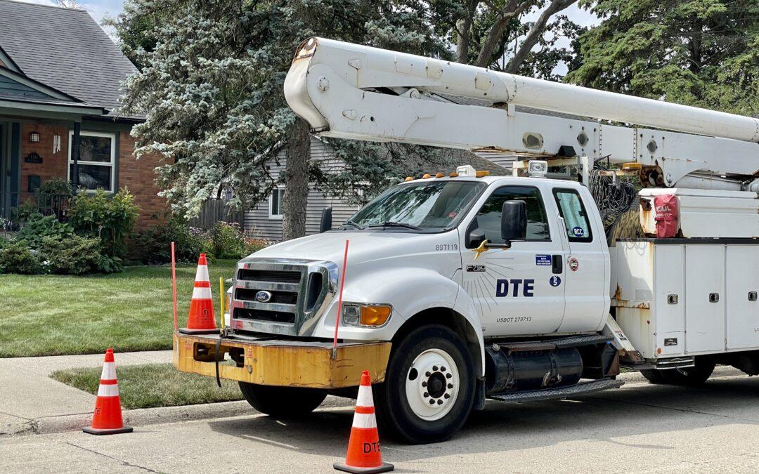 DTE crews prepare for grid upgrade in Royal Oak