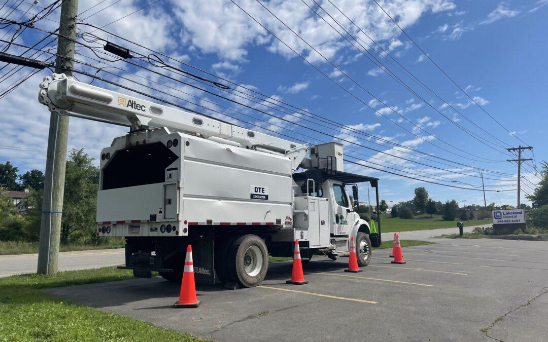 DTE crews improve reliability in White Lake, Highland Township area