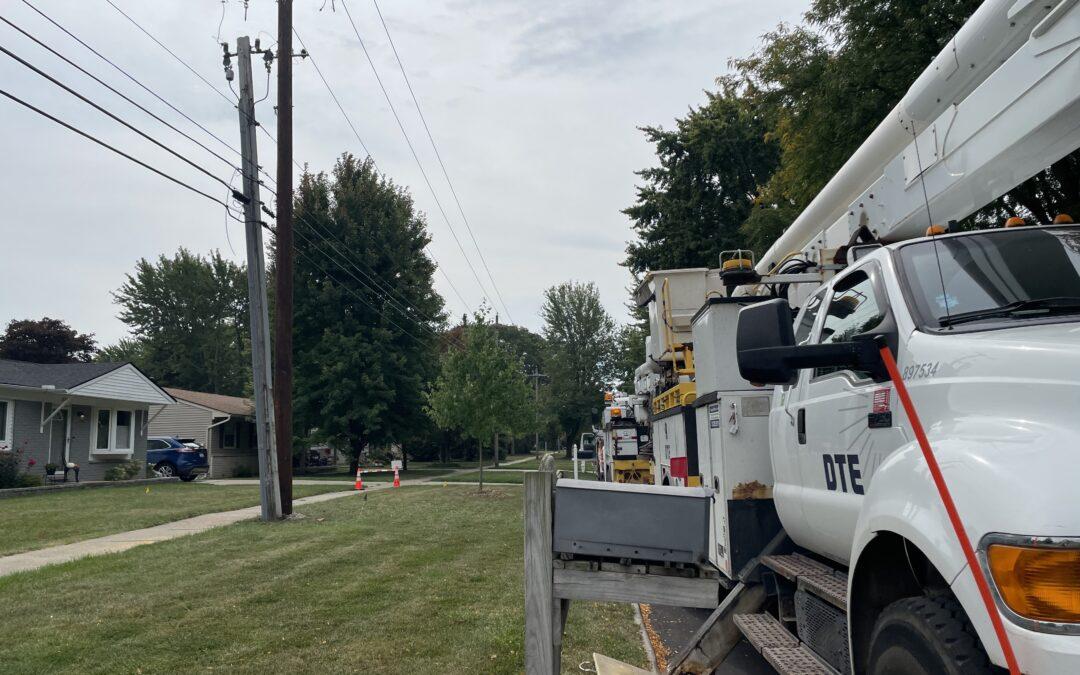 New pole upgrades installed in Westland neighborhood