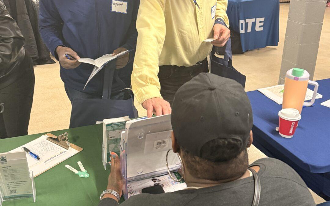 Two events, one experience: DTE connects Highland Park residents with information and support