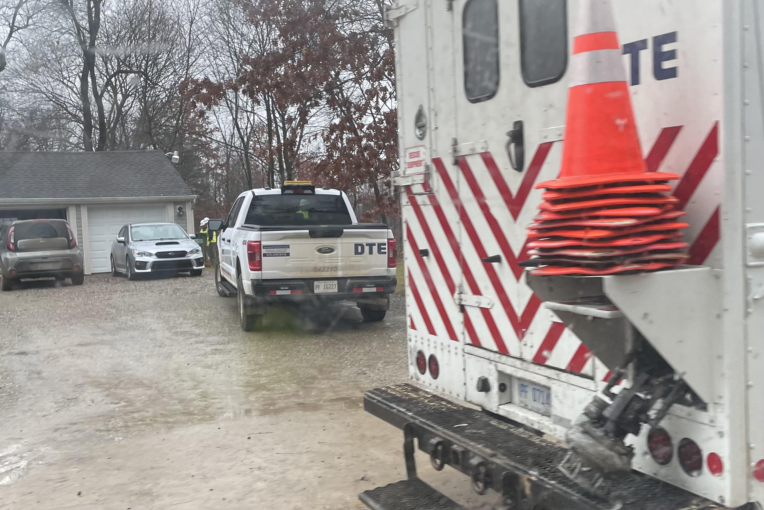 DTE crews back at work in Rose Township Empowering Michigan