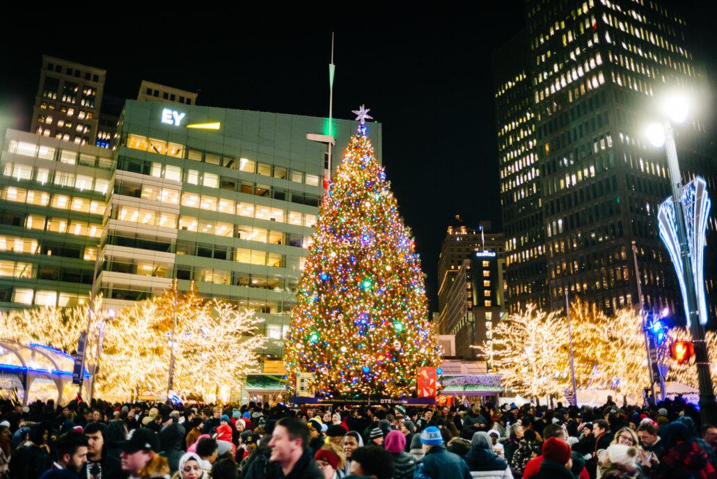 20th Annual Detroit Tree Lighting Empowering Michigan