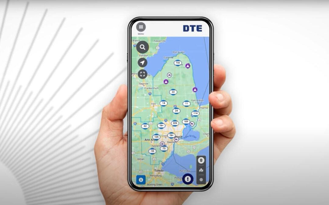 DTE launches enhanced outage map