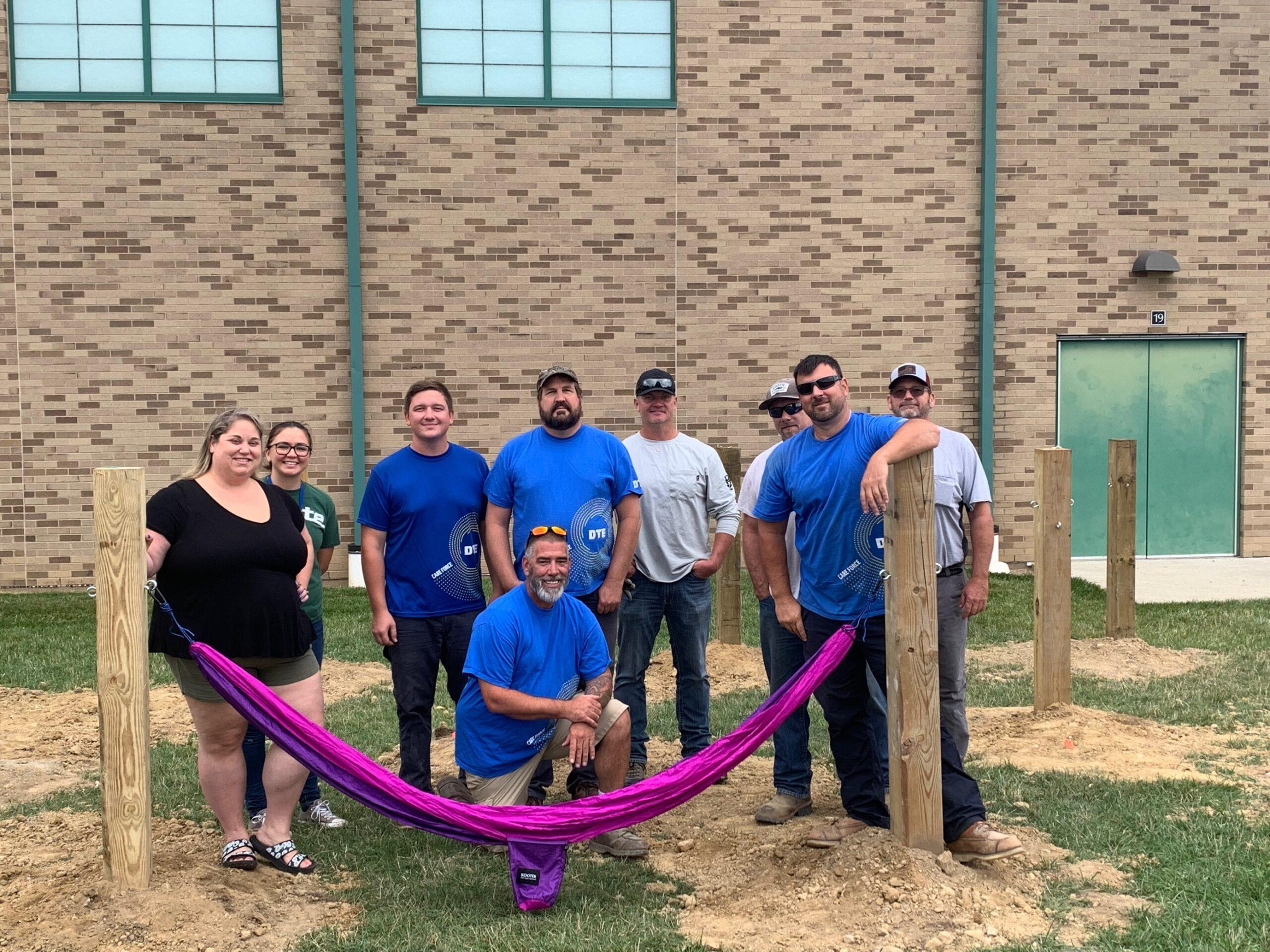 Hammock gardens help students get the hang of reading Empowering Michigan