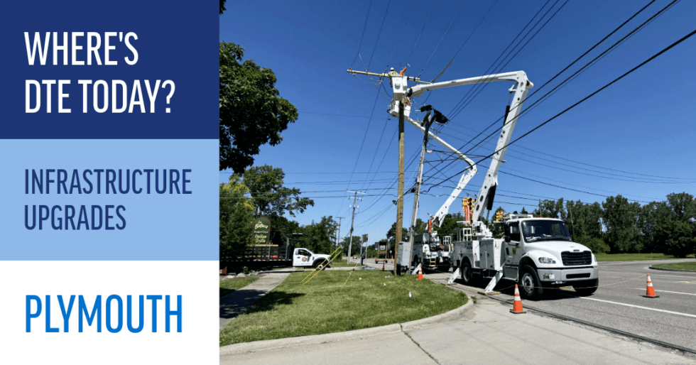 New power poles, equipment improve reliability for Plymouth