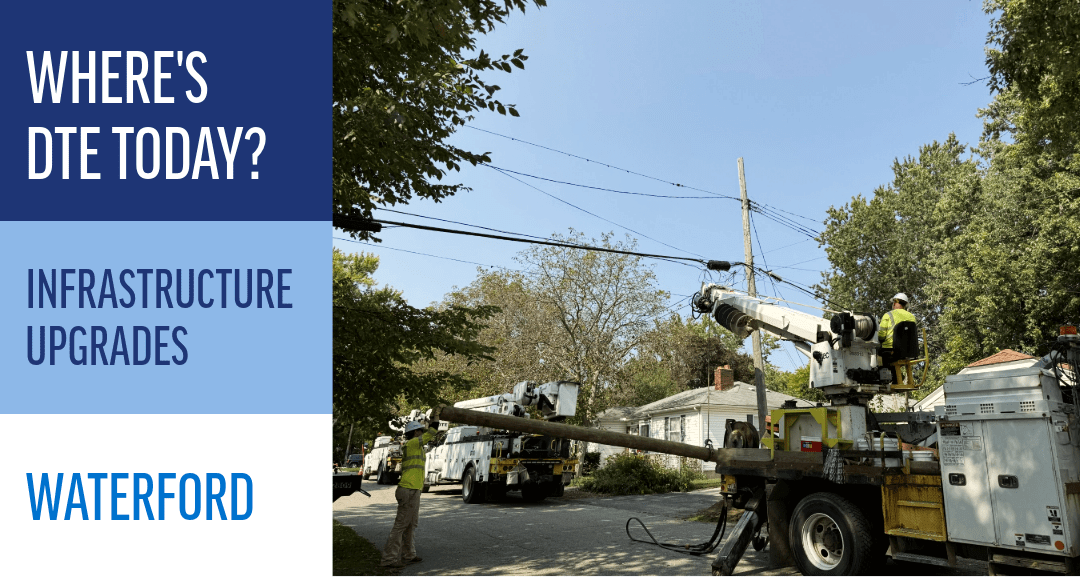 DTE work in Waterford Township improves electric reliability