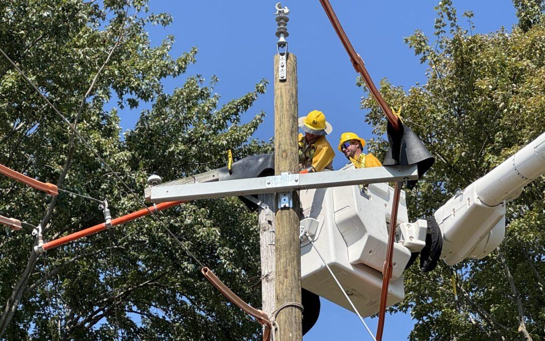 Equipment upgrades improving power reliability for Westland