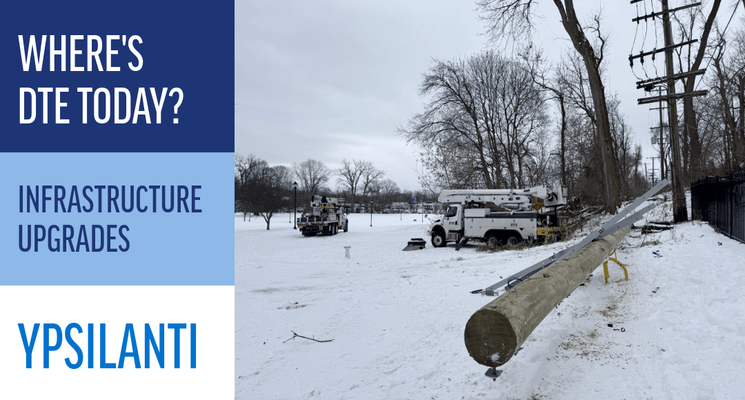 New power poles added near Ypsilanti’s historic Depot Town