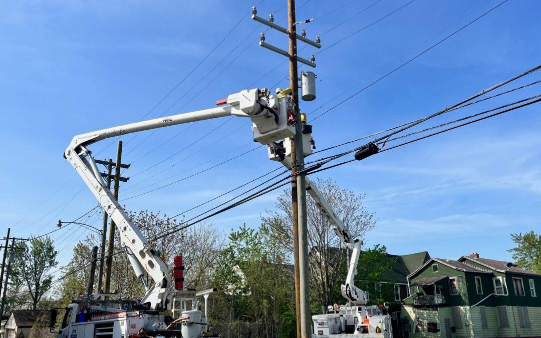 Rebuilding today for more reliable power on Detroit’s East Side