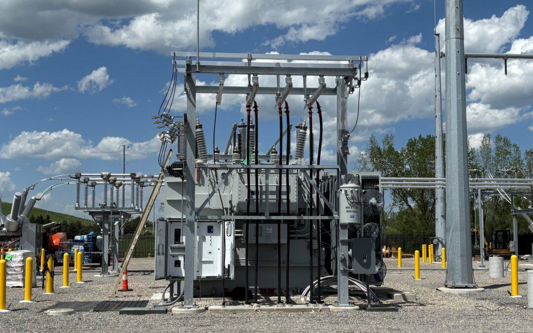 Substation construction continues in Northville to support Wayne County’s newest technology corridor